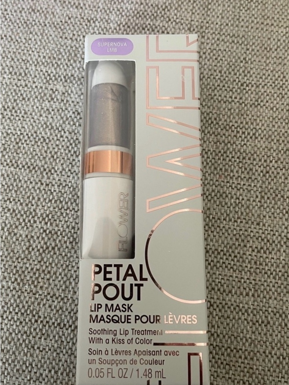Petal Pout Lip Mask — Supernova (Light Mauve Beige)
